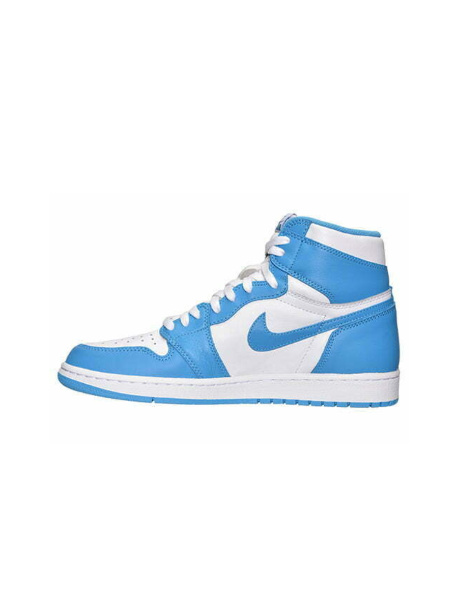 Кроссовки детские баскетбольные Nike Air Jordan 1 Retro MID UNC Картинка Кроссовки детские баскетбольные Nike Air Jordan 1 Retro MID UNC