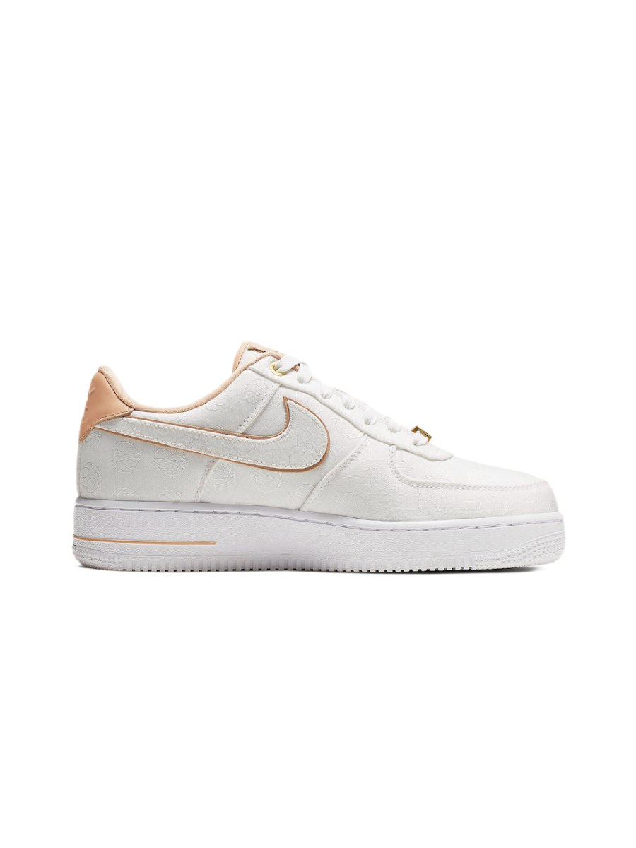 Кроссовки женские спортивные Nike Air Force 1 07  White Beige Картинка Кроссовки женские спортивные Nike Air Force 1 07  White Beige